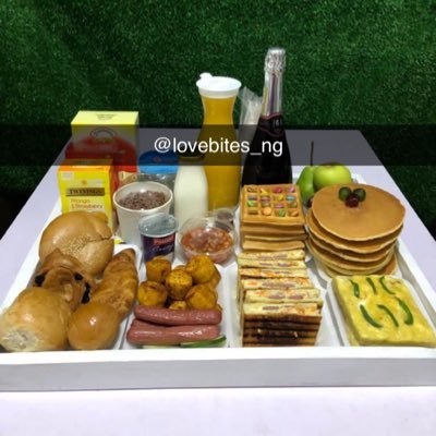 Specializes in Food Platter, Lunch trays,Breakfast trays ,Surprise for loved ones. 24Hrs Notice Required 08067089434