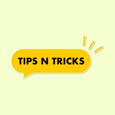 TipsNTricks18's profile picture. Useful tips and tricks you should know.