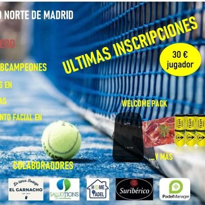 ¡Juega en casa! Valdebebas, Sanchinarro, Las Tablas, Moraleja. Liga Interurbanizaciones. Horarios flexibles
https://t.co/HeYBhkr6ZJ padelencasamadrid@gmail.com