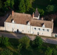 Maison de l'inventeur de la photographie, Nicéphore Niépce, en 1824.
Home of the inventor of photography, Nicéphore Niépce, in 1824.