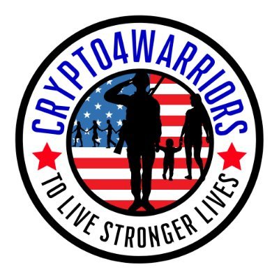 Crypto4Warriors's profile picture. Crypto4Warriors is a support engine of The @Us4Warriors Foundation created to help  military, veterans & their families live stronger lives 💪 SALUTE!