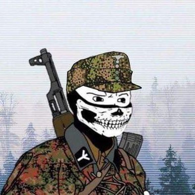 I notice things,
Valhalla bound.
Blessed of the Gods.
Patriotic Australian Shitposter.
Porch Honkie.
I'm your trashy Fashy Friend. Goy🇦🇺💀👌🐸