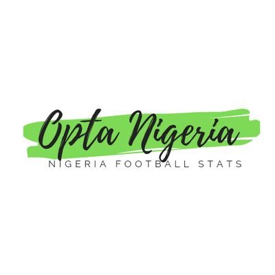 The statistics side of Nigerian football.

Email:Optangr@gmail.com

Not affiliated with Opta.