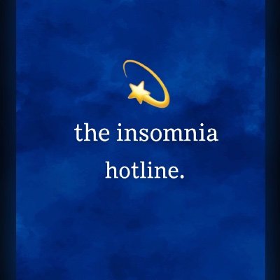UniteInsomniacs's profile picture. 💫can’t sleep? visit the insomnia hotline! leave us a voicemail (1-646-776-1879) all calls are anonymous! 🌙