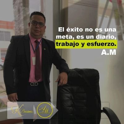 Ing. Administración de empresas
post grado en gerencia de mercados
miembro acreditado de la CIC.
Transformational Speaker
Happynes Speaker
Coach Comercial