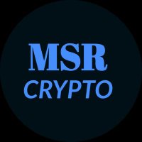 MSR CRYPTO🥇(@CryptoMsr) 's Twitter Profile Photo
