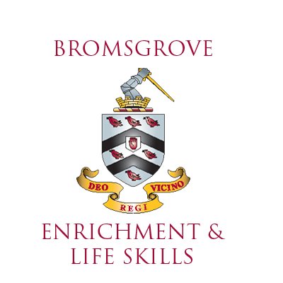 The official Twitter account for Enrichment and Life Skills at Bromsgrove School. #BromsEnrichment