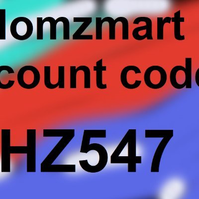 Profile Picture of HOMZMART DISCOUNT CODE: HZ547 (@anthonyebel1227) on Twitter