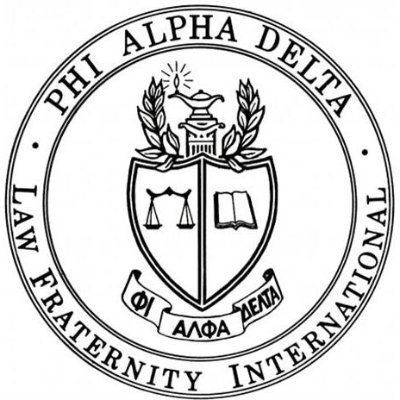The Phi Alpha Delta Law Fraternity Frelinghuysen Chapter at Rutgers Law - Camden.

Philos Adelphos Dikaios - 