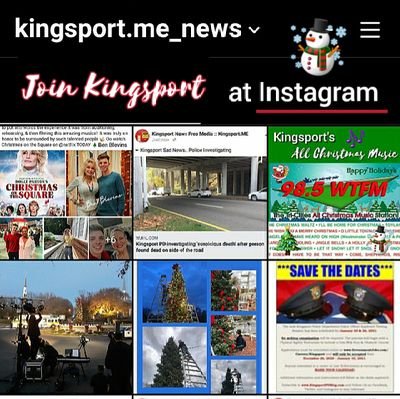 Kingsport's #1 'Kingsport Only' News Source
°https://t.co/HtynqWYuUU
°https://t.co/RzNZp3RUr7
°https://t.co/KN1HqgQzvF