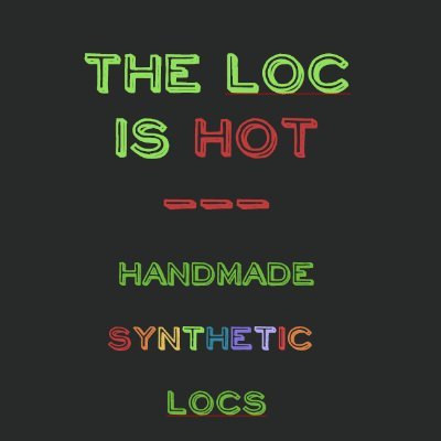 Handmade Synthetic Locs / Highest-Quality Materials / Mild to Wild Colors Available! Affordable locs to add Wow-Factor to your look, TODAY! #SyntheticLocs #Locs