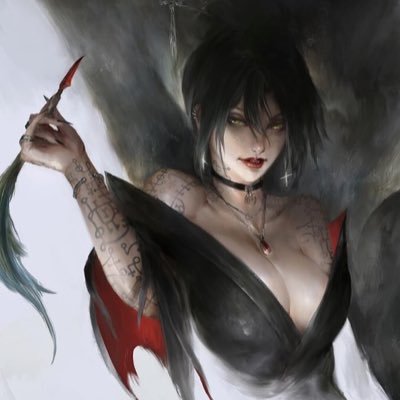 SarahTamghart's profile picture. Vampire girl🦇| Anything horror related, gothic lit 🕯️| Animanga|videoGames,RPGs|Bloodborne, SH, RE, Alice, Bayonetta, KH, FF, Fatal Frame, Castlevania,Yakuza