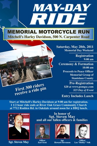 MayMemorial's profile picture. I am the coordinator of the police memorial group of Stanislaus County Peace Officers Group