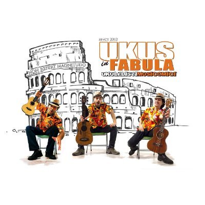 The most active ukulele band in Europe! A wide selection of music and many surprises! Two ukuleles, a U-bass, a footdrum and three voices for an amazing show!