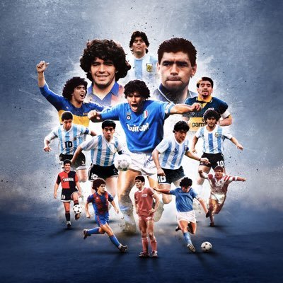 Gran coleccionista de cromos y revistas de fútbol,Maldini el periodista un ídolo y Maradona D10S.