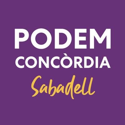 Compte oficial del Cercle Podem La Concòrdia - Sabadell
