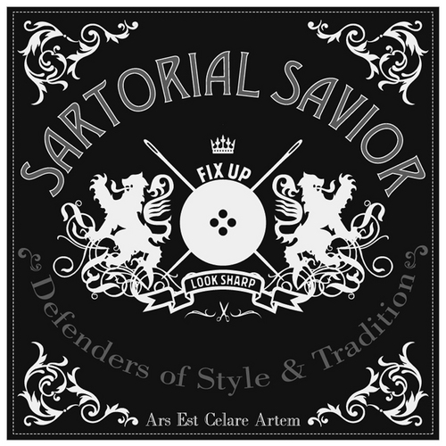 SartorialSavior's profile picture. An essential service for gentlemen who seek style and sophistication. Fashion tips, personal shopping,personal styling, custom made to measure suits.