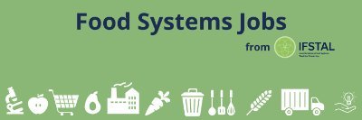The home for food systems jobs, by @ifstal

Monthly newsletter - Food Systems Bites: https://t.co/edLm58oVUj