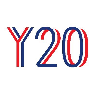Y20France's profile picture. Compte officiel des jeunes délégué(e)s 🇫🇷 au Y20, le sommet du #G20 pour la jeunesse, recruté(e)s par l'Institut @opendiplo avec le soutien de @francediplo.