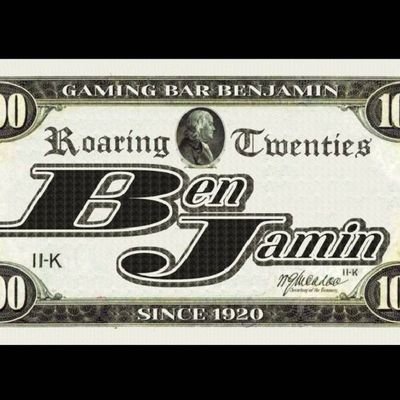 ベンジャミンはカジュアルバーです。 禁酒法時代、マフィアのアジトをコンセプトに各種お料理カクテルをご用意しています。姉妹店→ 西川口 @GamingBarBJ 大宮 @gamingbar_Bonjo 北千住@kitasenjubj 関内@kannaibj 仮想空間@DecentralandBJ 札幌@esbjpoker