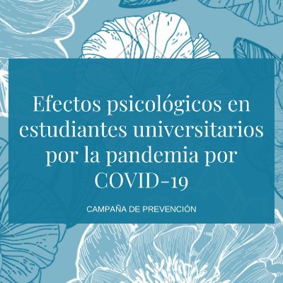 Somos un equipo dedicado a informarles sobre algunos de los efectos psicológicos por aislamiento en estudiantes universitarios por la pandemia COVID-19.