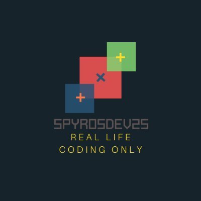 I am a programmer
Contact me with:
Gmail account Code123go@gmail.com
Instagram:Spyrosdev25
Facebook: Spyros Chatziargyros