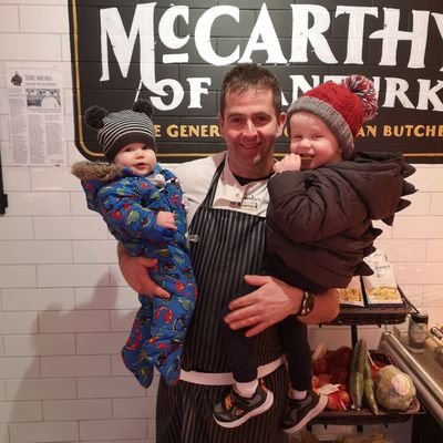 Fifth generation butcher, traditioinal techniques, field to fork. Best breakfast meats in Ireland 2020. Sports nut.
Daddy to 3 husband to 1.