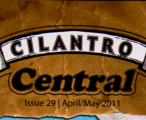 Cilantro Cafe's magazine on social development, culture, personal growth & self-expression. We also publish a monthly pocket guide for Culture Events.