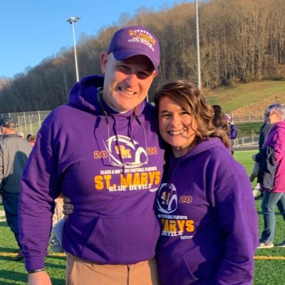 Head Football Coach at St. Marys High School in Pleasants County, WV and “Mrs. Coach” otherwise known as “Momma Mote”