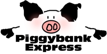 PiggyBank Express produces fine, handmade piggy banks with such classic fairytales as 3 Lil Pigs and Old MacDonald Farm. The packaging is exquisite.