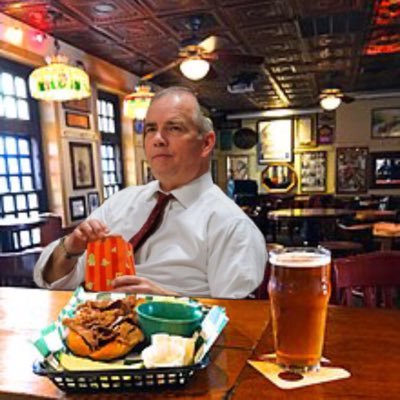 forcing mcgillins to play the hokies on the big screen upstairs, one rolling rock pitcher at a time