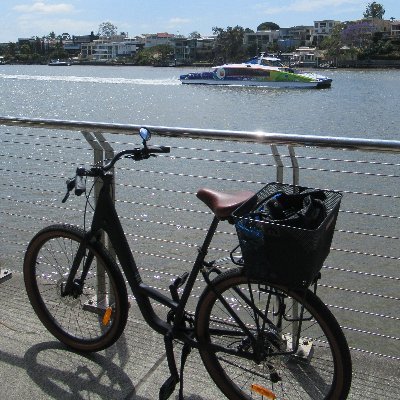 Girl on a bike