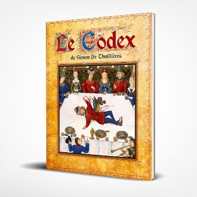 Enlumineur cinéphile et geek #Krita #MedievalTwitter #Enluminure #Illumination #Codex #thuillieres #memedieval #humour #Enlumineurs