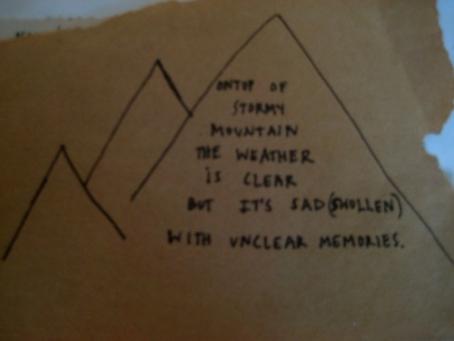 oh my darling mountain.