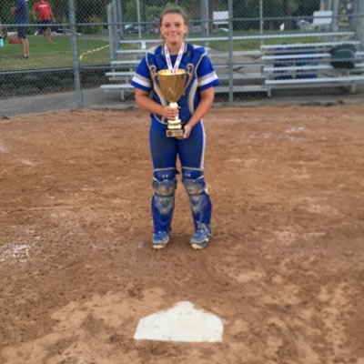 Hanna33004516's profile picture. Catcher/3rd base/ utility | class of 2024 | SD Renegades National 15u🥎
