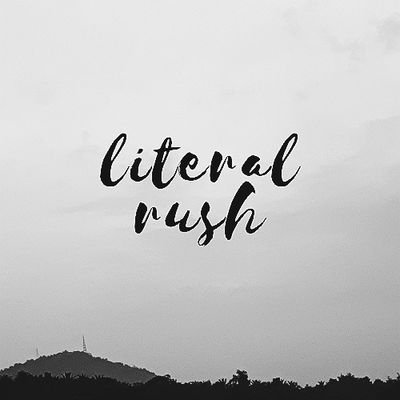 LiteralRush's profile picture. writing. poetry.