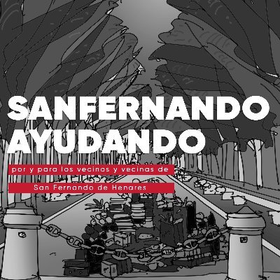 Iniciativa solidaria de San Fernando de Henares para apoyar a las familias trabajadoras más vulnerables. 🤝 Sólo el pueblo salva al pueblo 🤝