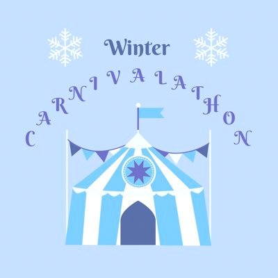 🎪 Step right up! 🎡 Weekend carnival-themed readathons hosted in the winter and summer! ❄️WINTER CARNIVALATHON: Jan. 8-10 2021❄️