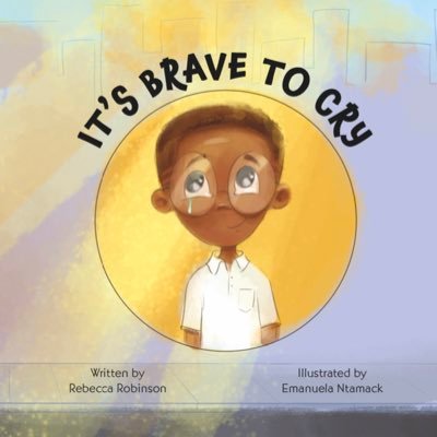 A book that helps kids understand the importance of expressing their emotions 💪🏽🤗 For 4-8 year olds 📚 Order your copy of ‘It’s Brave to Cry’ now! 💕