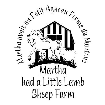 Martha had a little lamb sheep farm