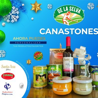 DelaselvaH's profile picture. "De la Selva" pone a consideración de su empresa los canastones de navidad para ejecutivos con productos 💯 % cochabambinos.