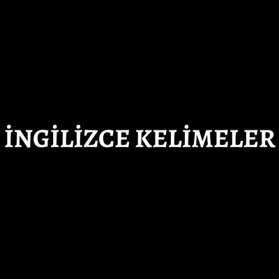 ingilizcesini geliştirmek isteyenlerin takip ettiği hesap. 📖 iş birlikleri ve içerik önerileri için direkt mesaj. 📕