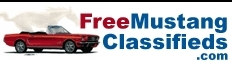 Sell your mustangs and mustang parts on our web site, get worldwide exposure. Completely FREE