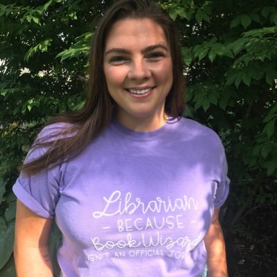 _librarianlady's profile picture. 👩🏻‍🏫 High School Librarian. 📚 Enthusiast. Follow me on Instagram @thelibrarianlady