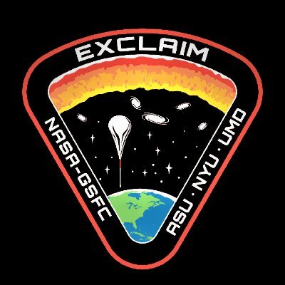 EXCLAIM_balloon's profile picture. The EXperiment for Cryogenic Large-Aperture Intensity Mapping (EXCLAIM): a cryogenic ballooning instrument for far-infrared astronomy from NASA Goddard!