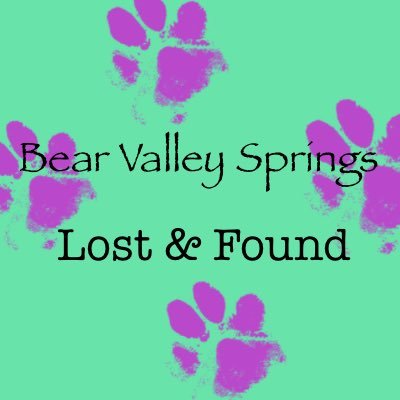 Bear Valley Springs: Lost & Found