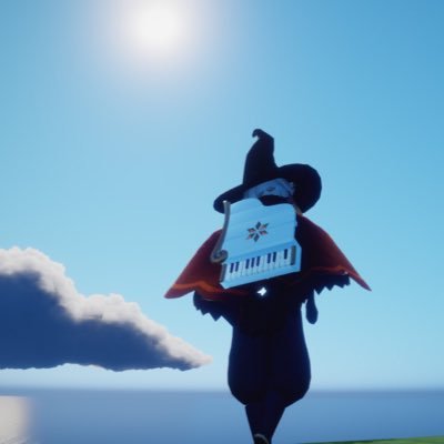 Acchan𓆩 𓆪 Sky 星を紡ぐ子どもたち 金魚花火 大塚愛 弾いてみた Mon様の楽譜を参考に弾いてみました Skymusic Sky楽譜 Thatskygame Sky星を紡ぐ子どもたち