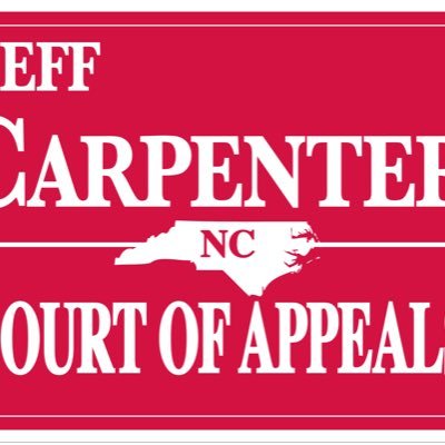 Jeff Carpenter NC Court of Appeals Judge, former Senior Resident Superior Court Judge in Union County, NC.