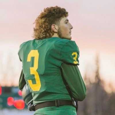QB/Safety Alaska Offensive Player of the Year 1st Team All-Conference DB 1st Team All-District QB 6’4” 220lbs