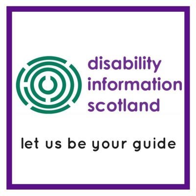 Disability Information Scotland Helpline open Mon-Fri.   10am-4pm 0300 323 9961 info@disabilityscot.org.uk